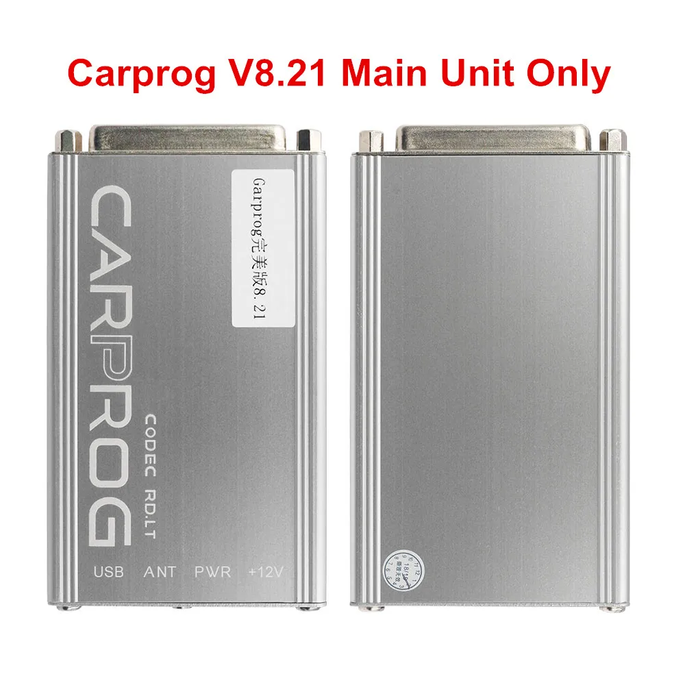 Carprog V8.21 онлайн версия инструмент для ремонта авто полный набор прог для автомобиля прошивка 8,21 ECU чип тюнинговый инструмент лучше чем Carprog 10,93 - Цвет: 8.21 Main Unit