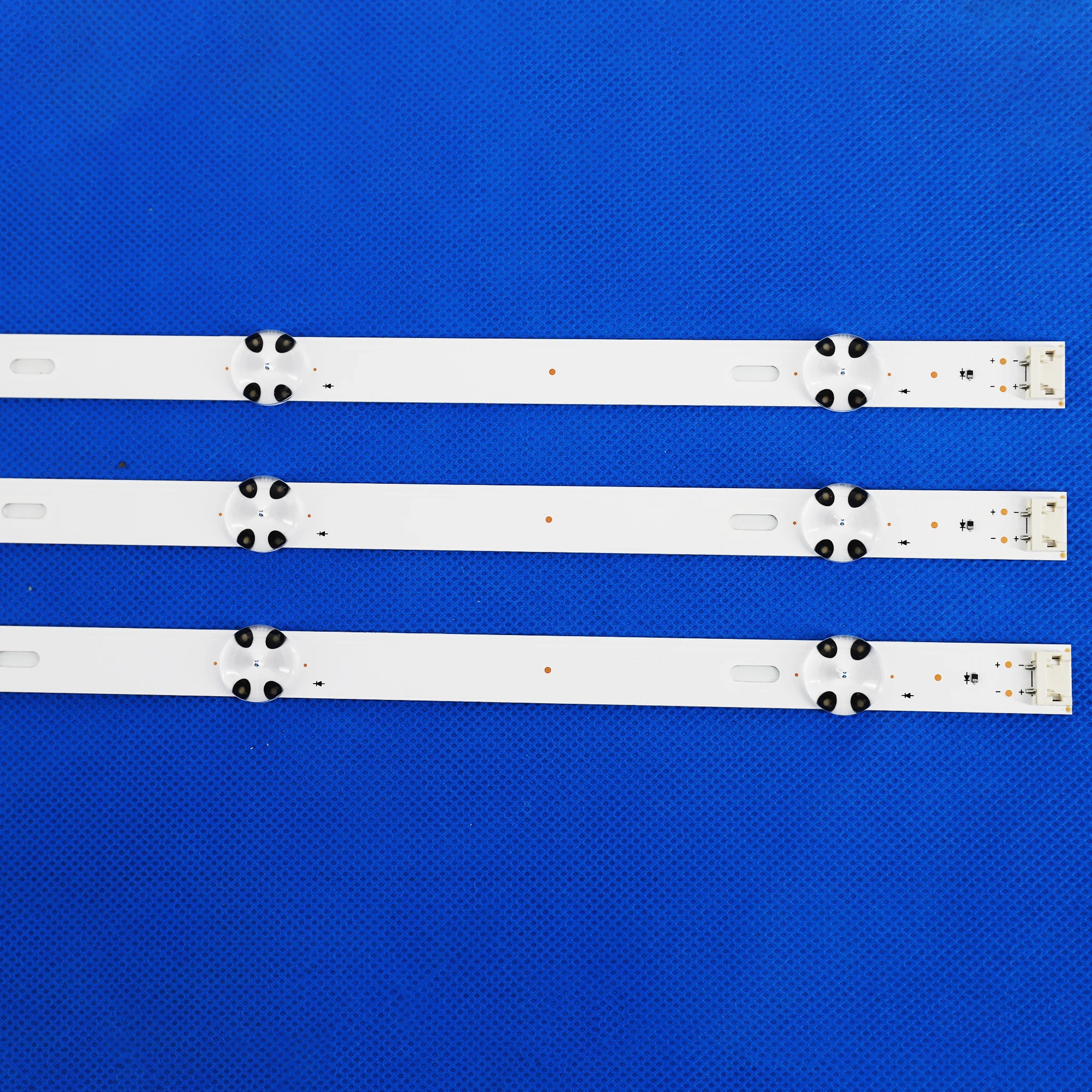 Tira Retroiluminação Led para lg 43uj675v 43uk6300plb 43uj655v 43lj510v 43lj624v 43lj634v 43uj651v 43uj701v 43uj65_uhd_l um Pcs 7led - Imagem 6