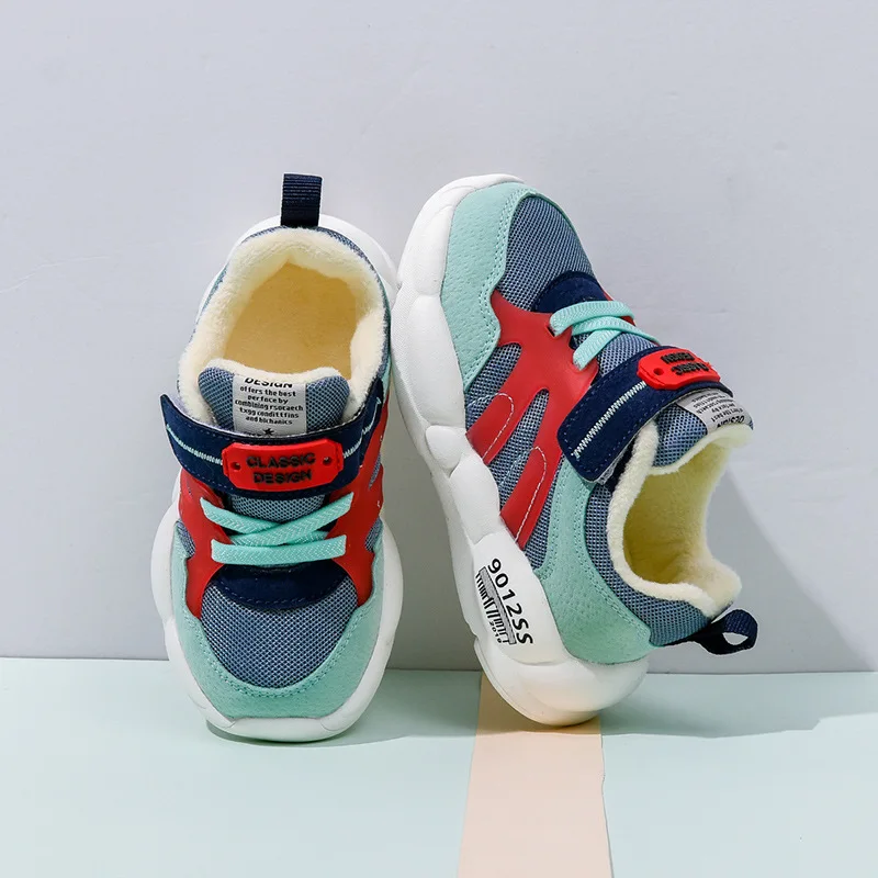 

CHILDREN'S Shoes 2019 Athletic Shoes Winter Baby Shoes Infant Healthy Shoes for Children Young Children Toddler Shoes Cotton-pad