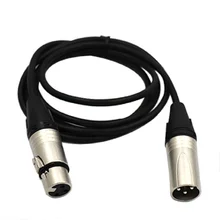 XLR кабель мужчин и женщин M/F 3pin jack аудио кабель для микрофонного микшера микрофон экранированный микрофонный кабель аудио шнур