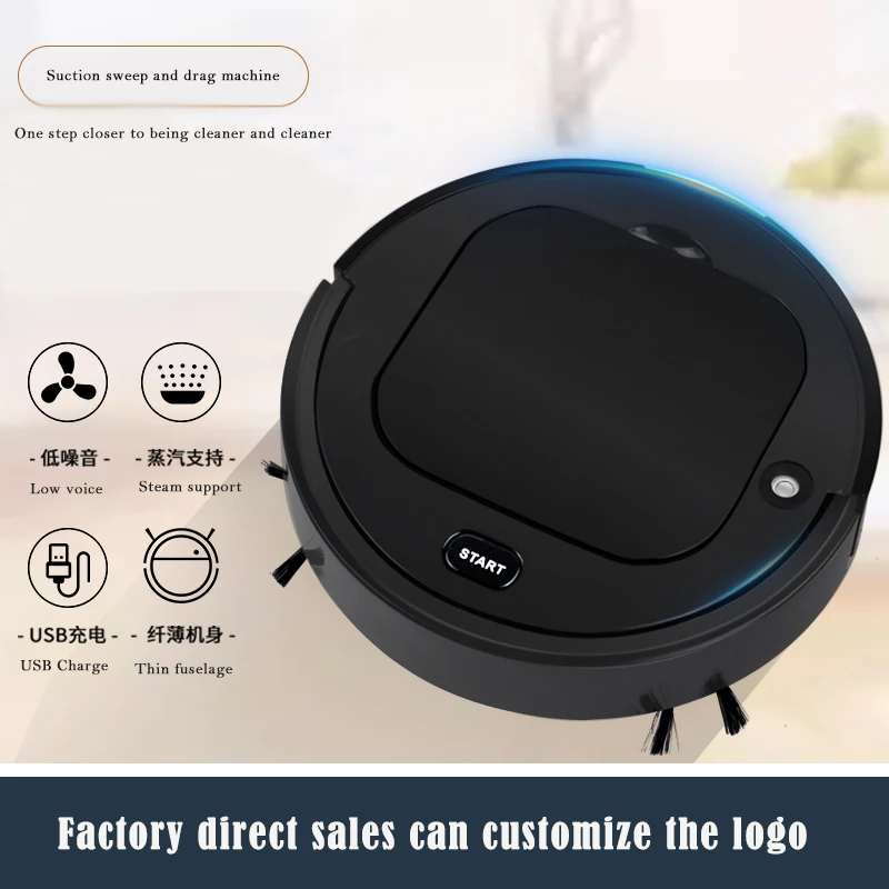 

Rechargeable Smart Vacuum Cleaners Robot 4 in 1 3200pa USB Auto Smart Sweeping Dry Wet Mop UV Sterilizer Strong Suction Sweeper