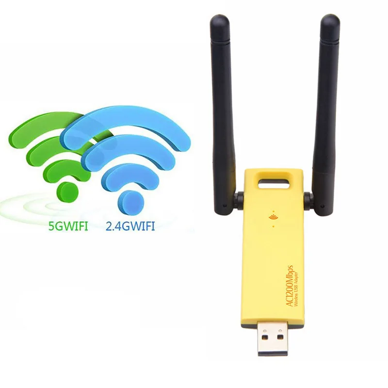 Asunflower 1200 Мбит/с USB 3,0 сетевая карта беспроводной адаптер для настольного ноутбука высокоскоростной USB WiFi передатчик для huawei MateBook
