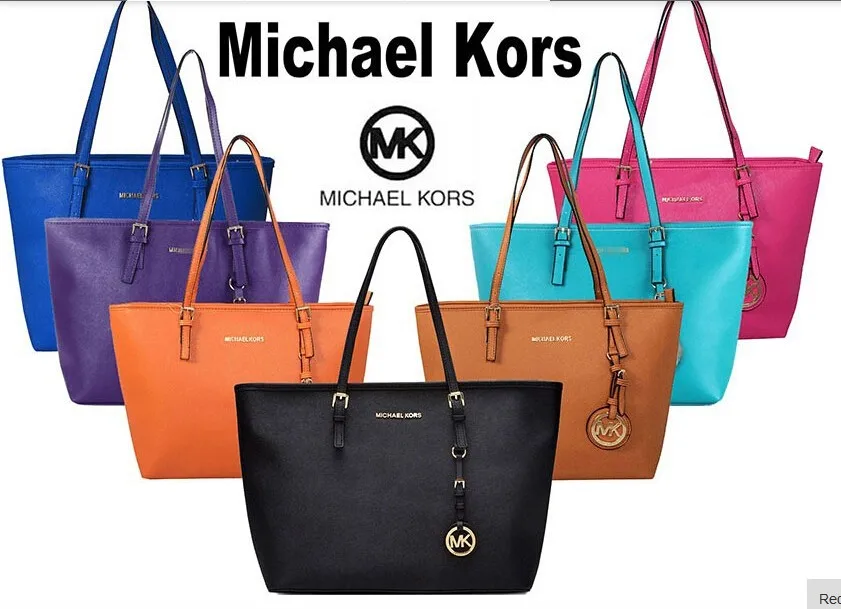 Роскошный дизайнерский брендовый женский рюкзак Michael kors MK женская школьная сумка