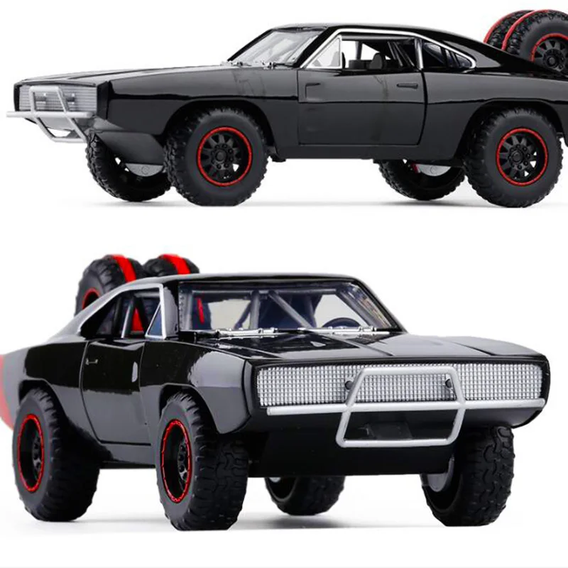 22,5 см 1:24 Масштаб 1970 черный литой под давлением сплав Dodge Зарядное устройство Быстрая оттягивающаяся назад Модель Matel транспортные средства игрушка для детей Коллекция детей