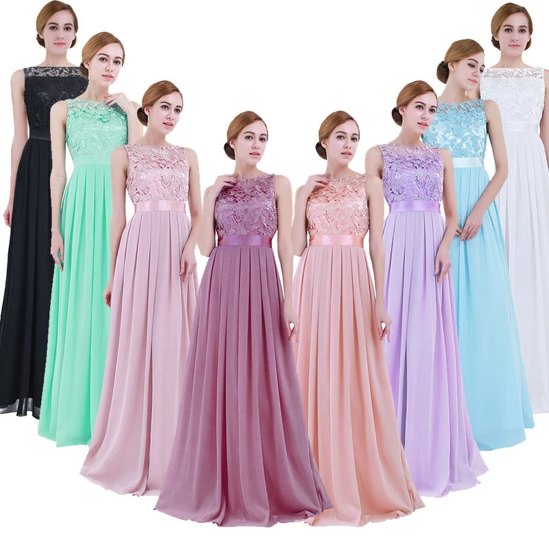 Long Dress Women Ladies Maxi Dresses Embroidered Reflective Chiffon Dress  Long Vestido De Festa Prom Gown Formal Party Dress