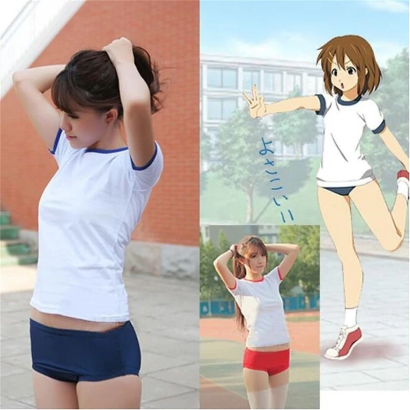 日本の女子高生スポーツウェアブルマコスプレ衣装 Jk 制服体操 Aliexpress