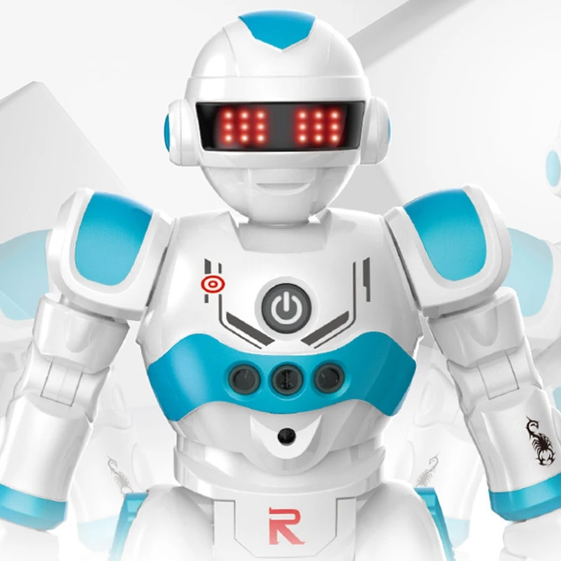 Детский робот-светильник с дистанционным управлением для рассказов, многофункциональная электрическая Умная игрушка с зарядкой