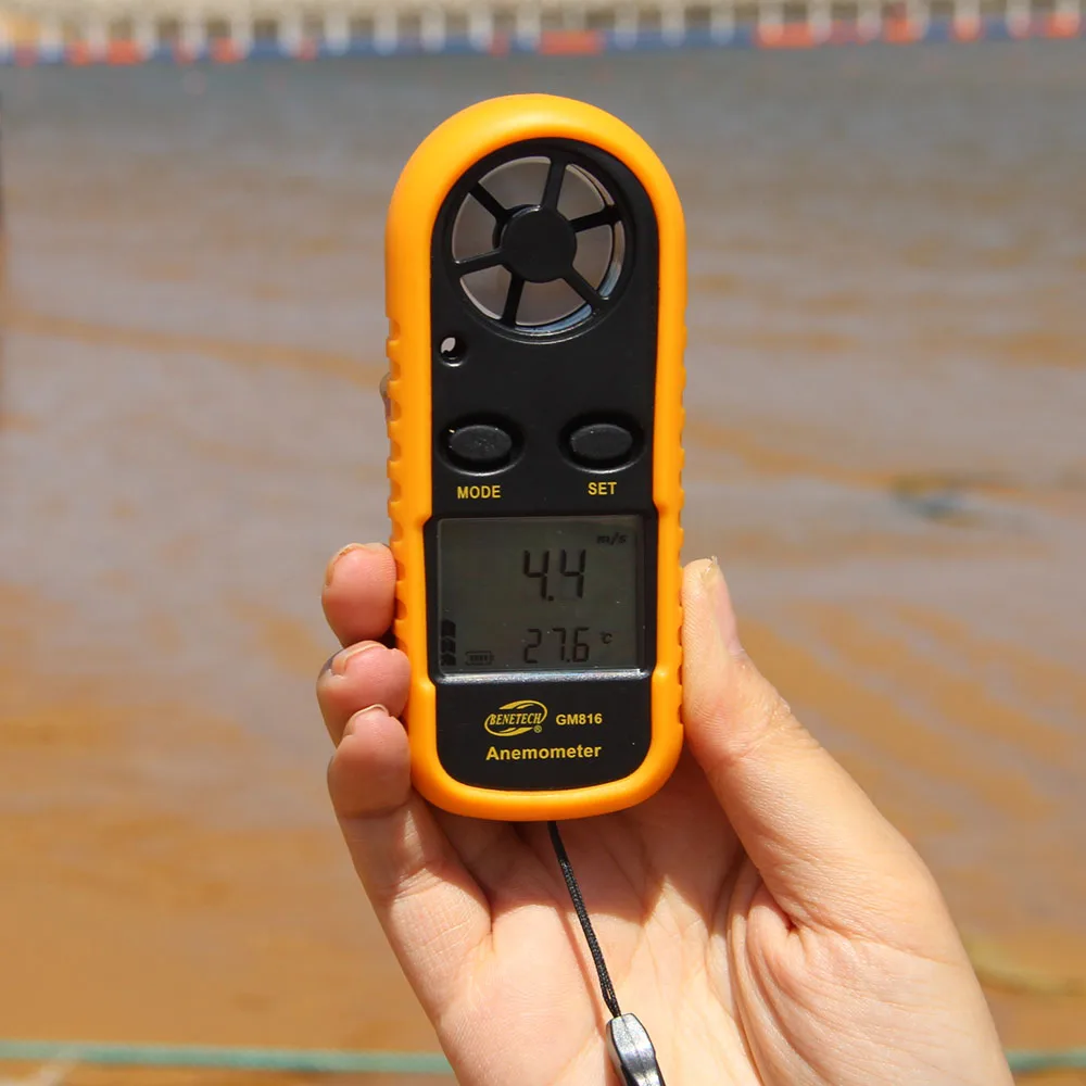 New Arrival Anemometer Kite Wind Speed Test Measure Temperature Kite