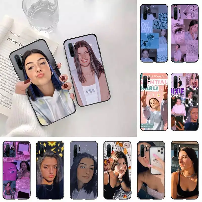 

Charli DAmelio celebrate pretty fashion Phone Case For Huawei honor Mate P 10 20 30 40 Pro 10i 9 10 20 8 x Lite 7A 7C