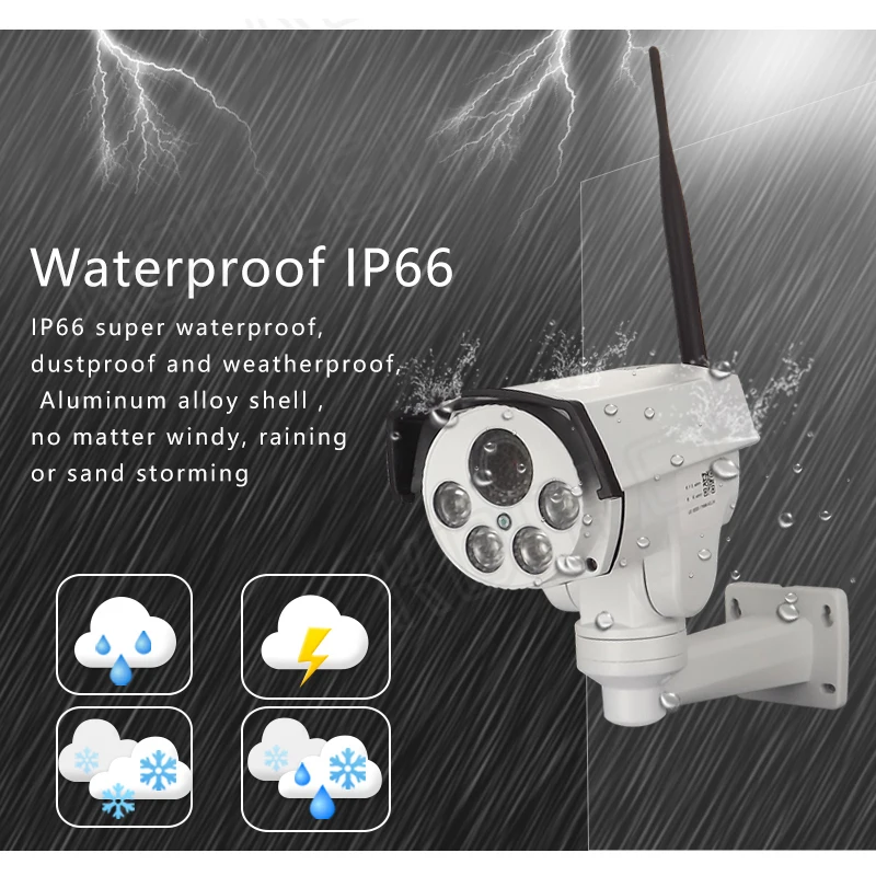 Camhi 1080P PTZ IP камера наружная Водонепроницаемая wifi 5X оптический зум 2MP Full HD sony IMX323 322 камера наблюдения безопасности Пуля Onvif