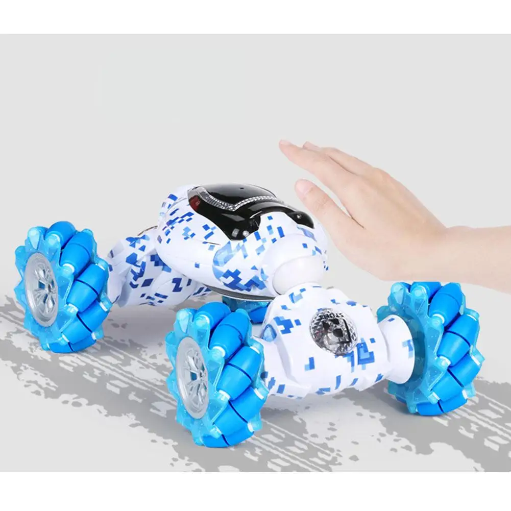 HobbyLane жестяная индукция Двусторонняя скручивания автомобиль четырёхколёсный вагончик с Дистанционное Управление автомобиля