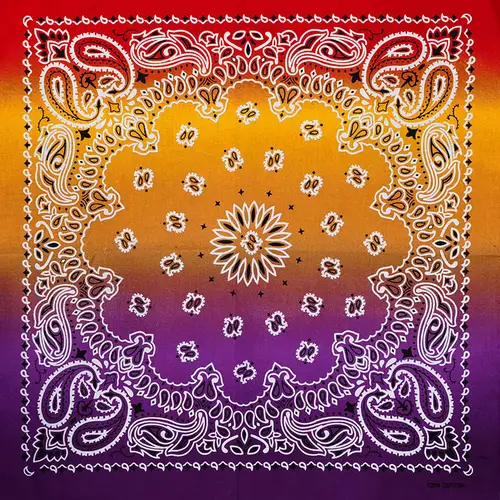 New Fashion Hip Hop 100% Cotton Bandana Square Scarf 55cm*55cm Black Red Paisley Headband Printed For Women/Men/Boys/Girls - Image 10