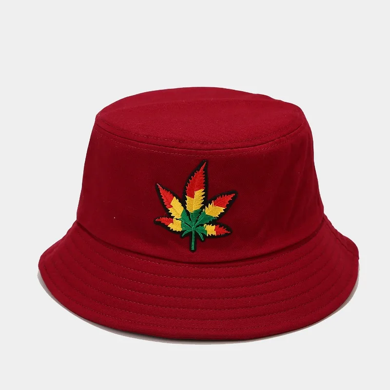 Harajuku Embroidery Weed Hat Sun 