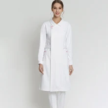 Большие размеры Платья для кормящих медформа спа униформа медсестры летняя высококачественная ткань униформа для медсестер платья