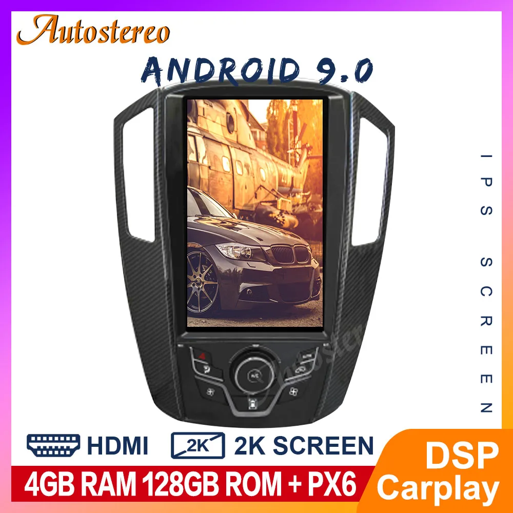 

13.6'' 128G For Luxgen U6 2014-2019 Carbon Fiber Android9 Car GPS Navigation Auto Headunit Multimedia Player Radio Tape Recorder