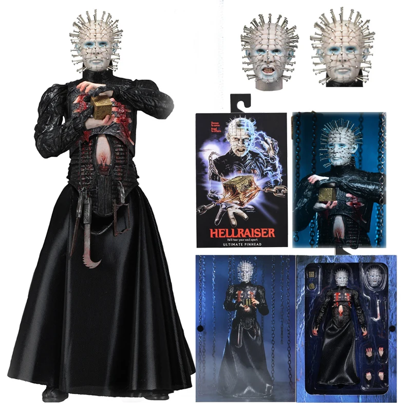 Neca 7" Hellraiser Ultimate Pinhead Action Figure Model Collector Toys New