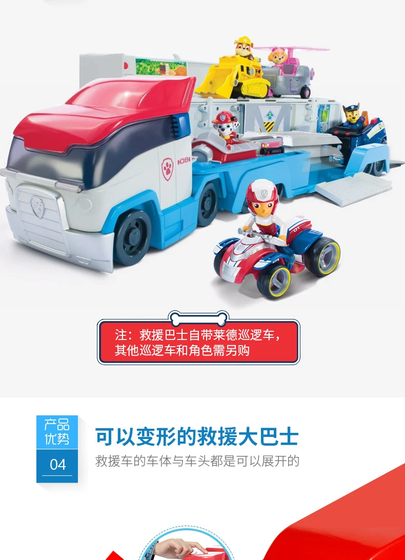 Paw Patrol игрушки на день рождения Juguete Patrulla Canina Мультяшные игрушки с оттягивающимся назад автомобилем набор ABS фигурки модель игрушки для детей
