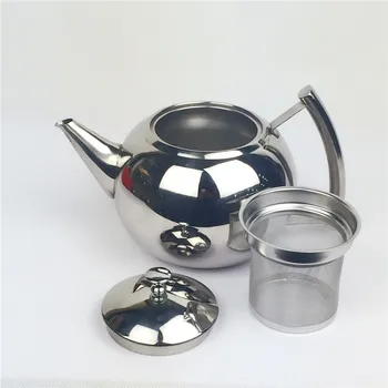 

Stainless steel thickening liner tea pot Large canisters coffee pot teapot water kettle