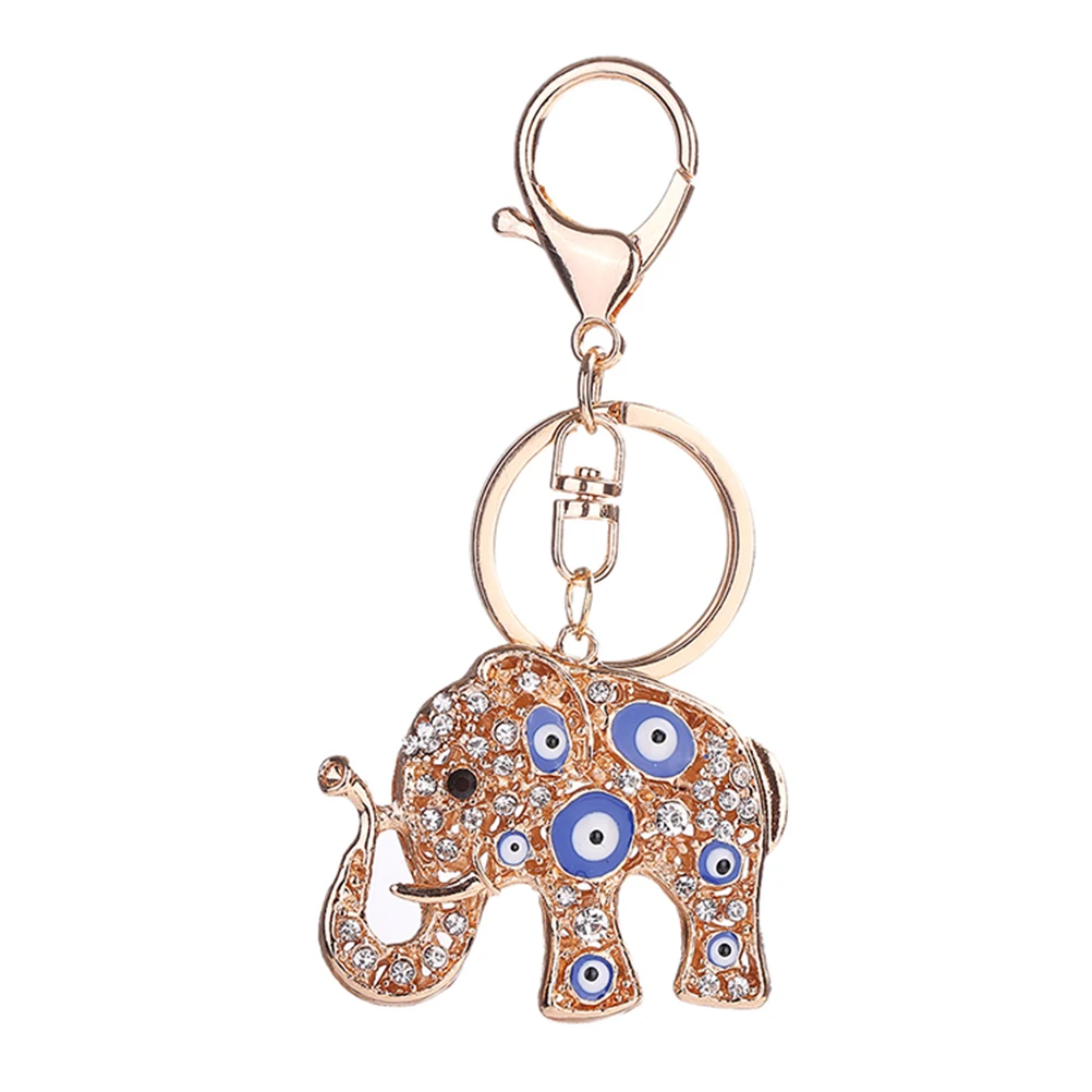1 шт. брелок модный в форме слона оригинальный украшение автомобиля подвесной
