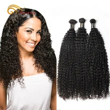 Бразильские кудрявые вьющиеся волосы, волнистые пряди, человеческие волосы для наращивания 1, 3, 4 шт., человеческие волосы, пряди, натуральный цвет, волосы remy