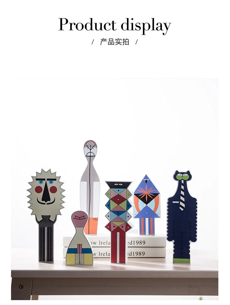 Цвет абстрактное украшение-куклы кукла фигурки миниатюры творческие подарки ремесла аксессуары для дома