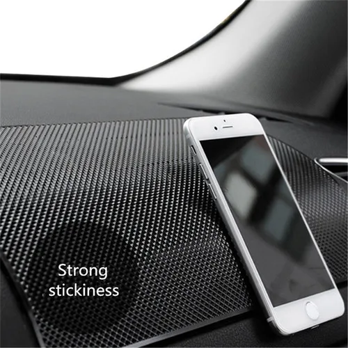 

Car Silicone Anti Slip Mat Dashboard Mobile Phone MP3 GPS Sunglasses Holder Mount Bracket Non-Slip Sticky Pad Car Styling