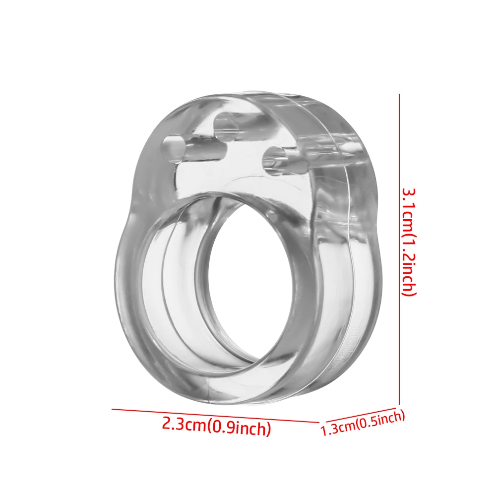 Silicone Door Stopper Transparent Shockproof Pad for Home