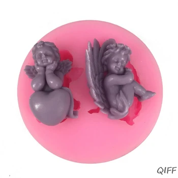 

Baby Angel Wings Love Silicone Resin Mold Epoxy Resin DIY Jewelry Making Tools
