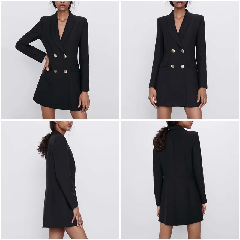 Motina Julia Elegant fitness long suits blazer women Autumn office black female uniform ladies blazer Casual daily jacket coats