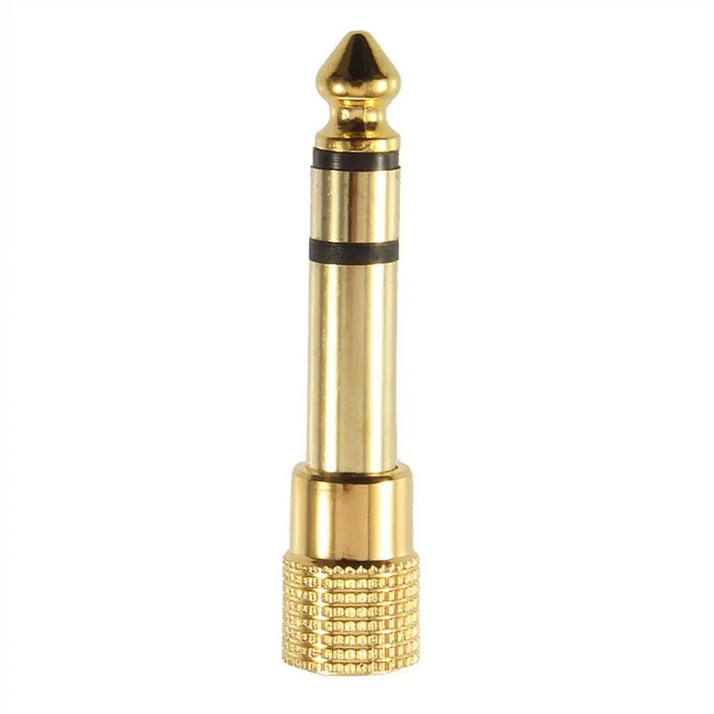 

6.5 Revolution to 3.5 Audio Adapter Gold-plated Microphone Headset 3.5mm Female to 6.35 Male Plug Audio Adapter Converter Jack