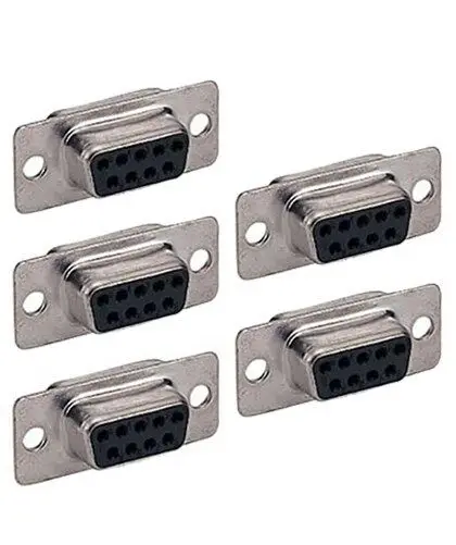 

5x Serial DB9 9-PIN female Assembly Solder Connector Cup Socket DB9