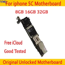 Полный открыл для iphone 5C материнская плата с чистой iCloud, для iphone 5C материнскую плату с ОС Системы