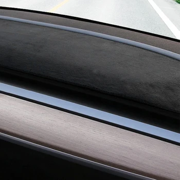 

Cover Dash mat Black Car Dashboard For Tesla Model 3 2017-2019 Protector