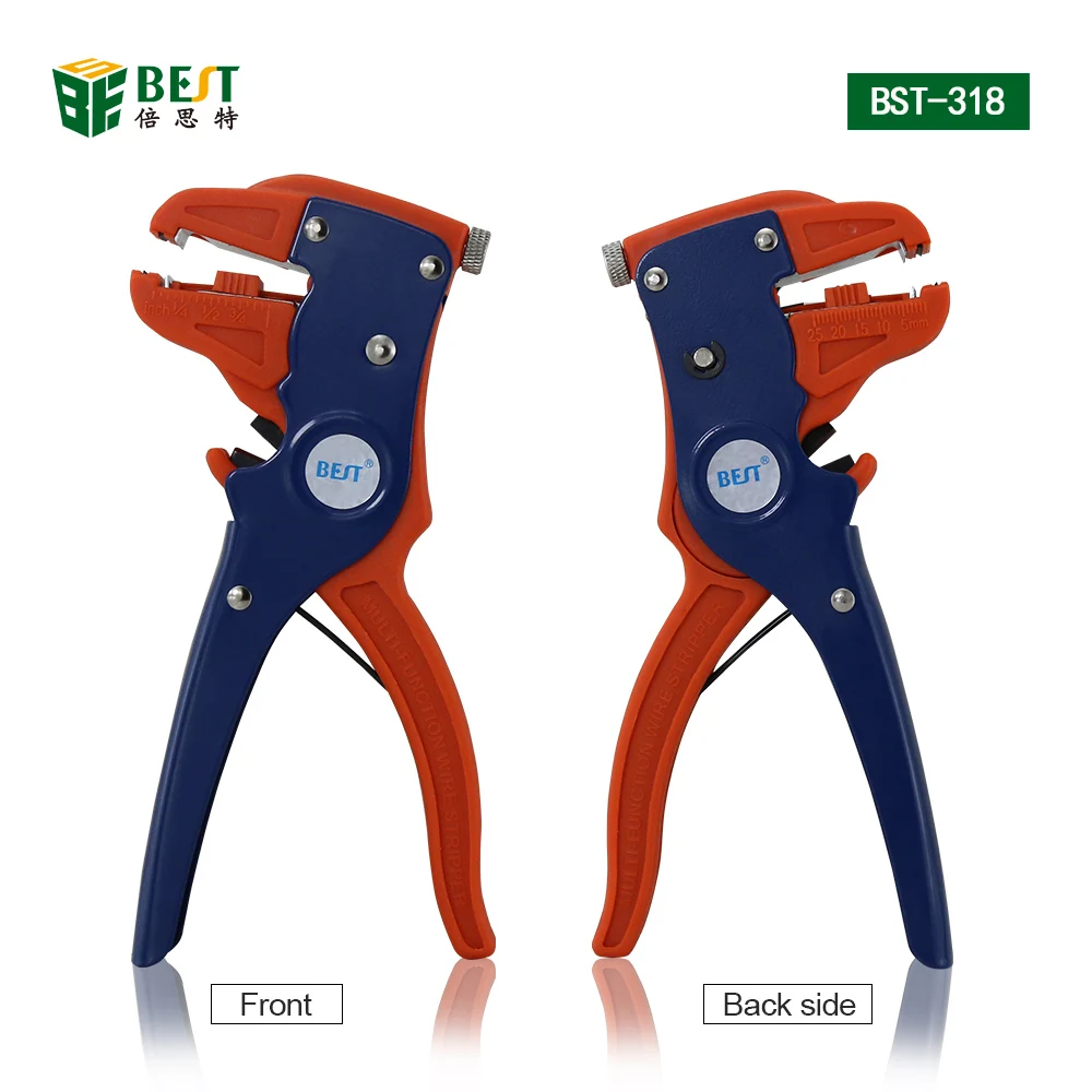 Decrustation Pliers Self-Adjusting Pliers Insulation Stripping Wire Stripper Cutter Tool