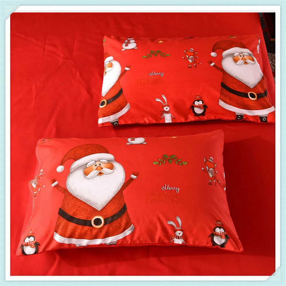 Sisher Merry Christmas Комплект постельного белья с 3D принтом, подарок для детей, пододеяльник, один двойной двуспальный комплект постельного белья с королевским принтом, постельное белье