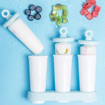 

Japan Imported Lolly Mould Tray Pan Kitchen Randomly Color 6 Cell Frozen Ice Cube Molds Popsicle Maker DIY Ice Cream Tools