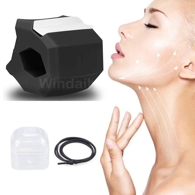Exerciser Face Jaw Exercise Neck Toner Tightening Facial Contour Double Chin Reducer Eliminator For Men & Women