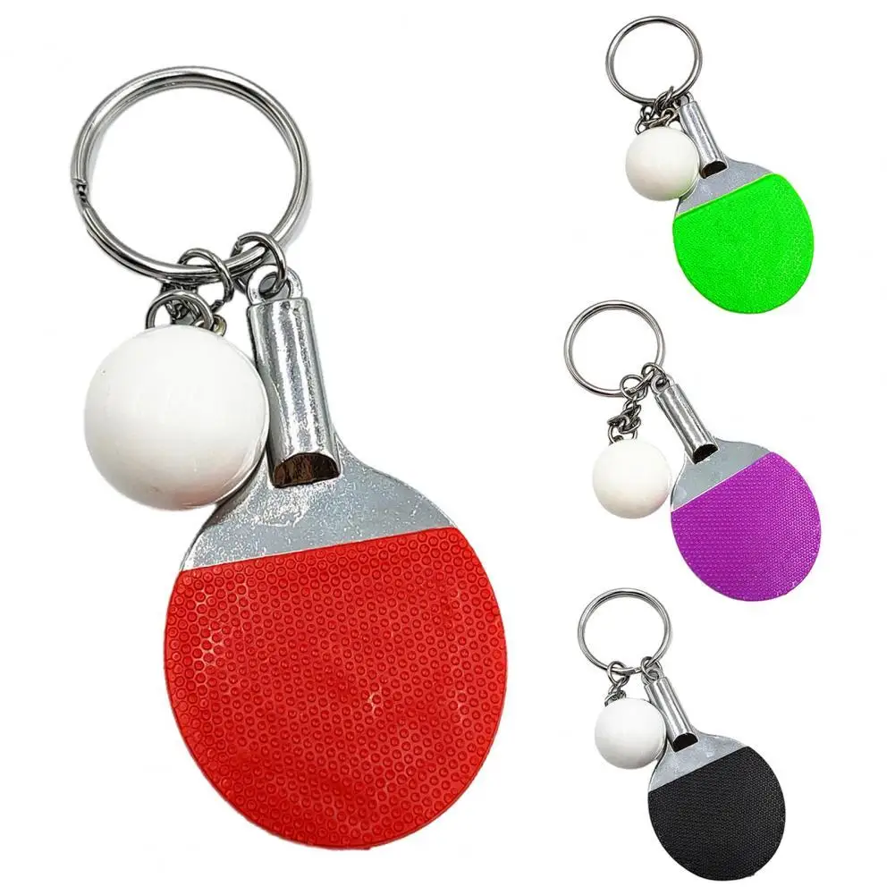 2Pcs Key Holders Table Tennis Bat Pendant Keychain Mini Rings for Souvenir Prizes Gift Handbag Car Bag Kid Toys | Игрушки и хобби