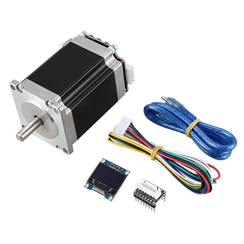 Makerbase 3d принтер замкнутый контур Серводвигатель NEMA23 MKS SERVO57A разработан Makerbase, который предотвращает потери шагов с Disply