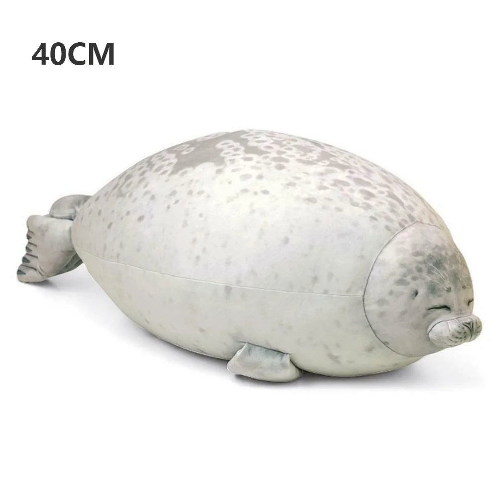 Oeak 30 см/40 см/60 см мягкие уплотнительные Плюшевые игрушки Мягкая мультяшная Подушка детская мягкая подушка-тюлень милая игрушка в виде животного океана - Цвет: G264362