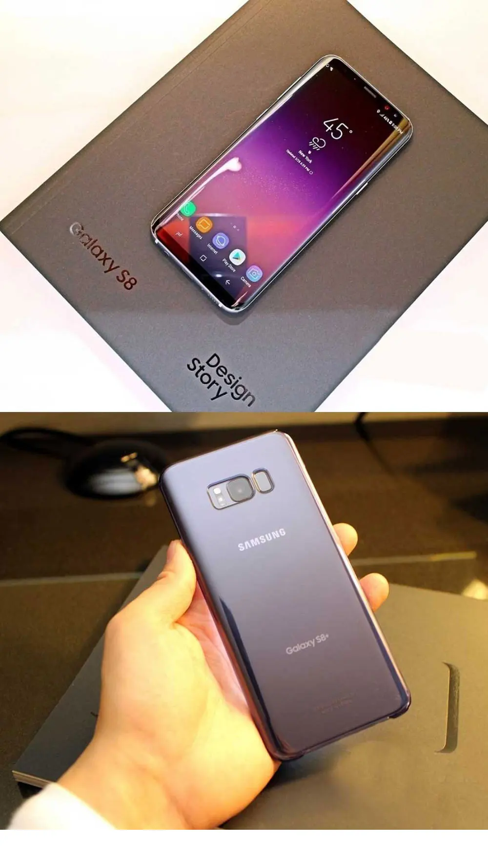 СПРИНТ версия G950P samsung Galaxy S8 G950U мобильный телефон Snapdragon 835 4 Гб 64 Гб 5,8 дюймов NFC 4G LTE Android-телефон