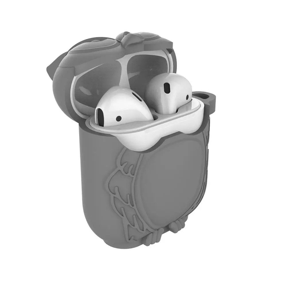 Group Vertical для AirPod уникальный гель шикарный силиконовый защитный Сова Форма r29 чехол наушников