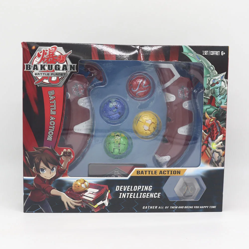 TAKARA TOMY batch Planet Toys бакуган Ball Dragon ID BAKUGAN Brawlers стартовый пакет Юла игровые игрушки для детей - Цвет: 2handle4ball
