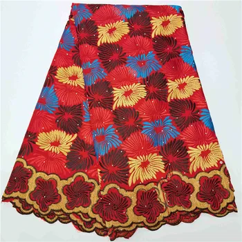 

Swiss voile lace in switzerland african lace fabric embroidery swiss lace fabric 5yards cotton fabric for dress h19-77