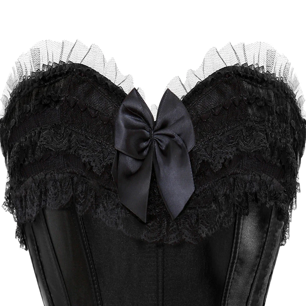 Lace Sexy Cosplay Lingerie Gothic Femenino Victorian Underwear Bustiers and Corsets Slim Body Erotic Lingerie  Boudoir Outfits