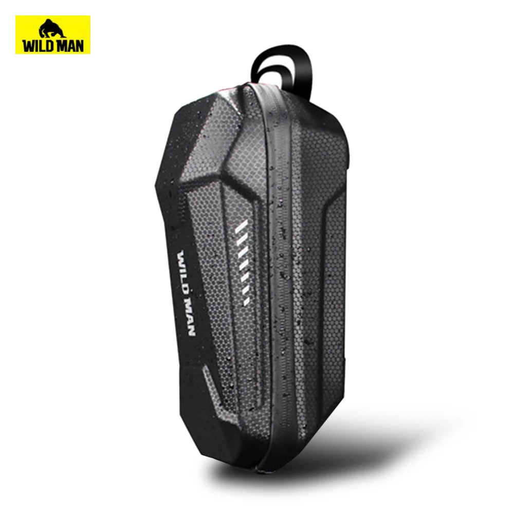 

WILD MAN Rainproof Bicycle Bag Electric Scooters Bicycles Front Bag Bicycle Handlebar Bag Panniers With Reflective Logo