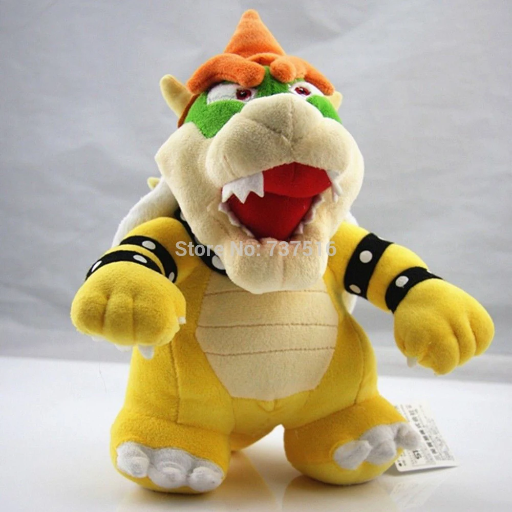 Супер Марио 1" стоя King BOWSER koopa плюшевая игрушка чучело медведя станет желанным подарком для друзей