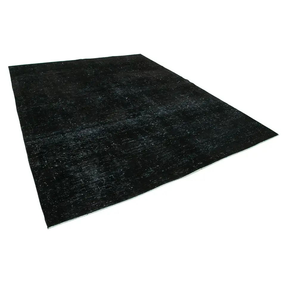 270x337 Cm Black Handmade Overdyed Large Area Rug 9x11 Ft Carpet Aliexpress