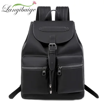 

2020 New White Leather Backpack for Woman school bag Suitable for girls High capacity Backpack Ladies travel backpacks Mochila