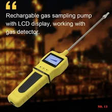 Pompe d'échantillonnage de gaz CO2, testeur de CO, Portable, charge numérique, pompe externe, dispositif d'échantillonnage, outil à utiliser avec détecteur de gaz, prise ue